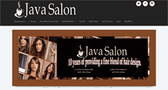 Desktop Screenshot of javasalonwichita.com